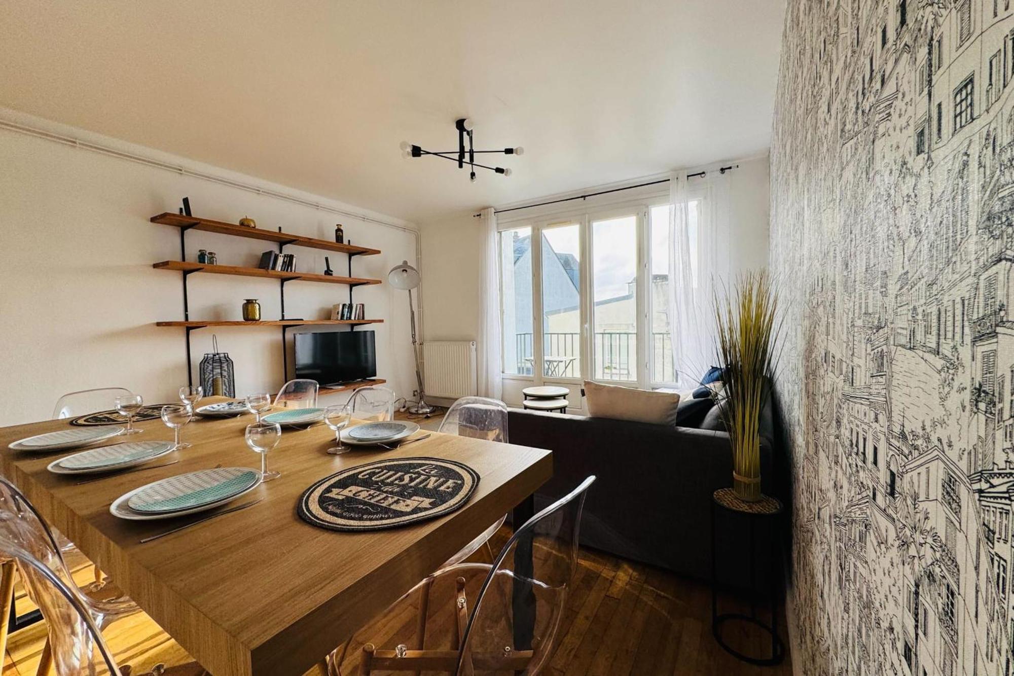 5-room In The Heart Of The Center Caen